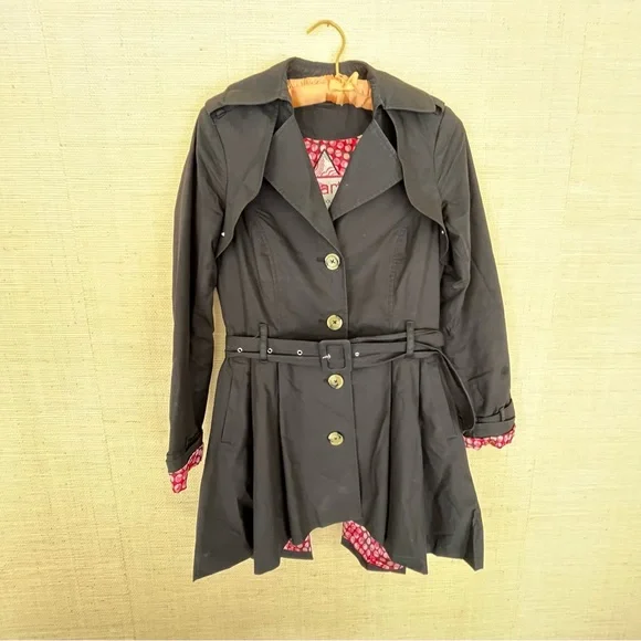 Peplum Trench/rain coat - Picture 6 of 13